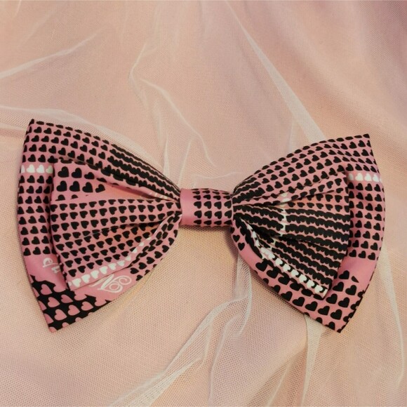 Ma*rs Hair Bow Ribbon Gyaru Accessories Lot Bling Agejo Gyaru Gal Style Pink Y2K main image 14